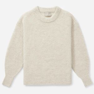 Everlane Alpaca Crew - Almond